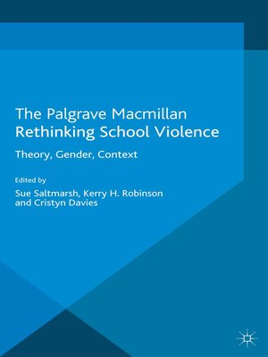 cover image of Rethinking School Violence